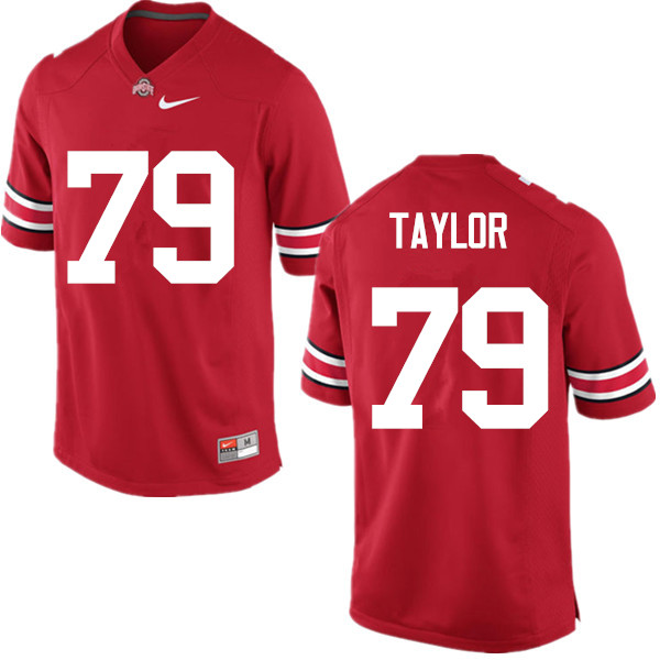 Ohio State Buckeyes #79 Brady Taylor College Football Jerseys Game-Red